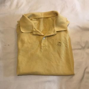 Brooks Brothers Yellow Polo Size Small